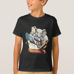Camiseta Judo Elefante Naturaleza Kickboxing Taekwondo Arte