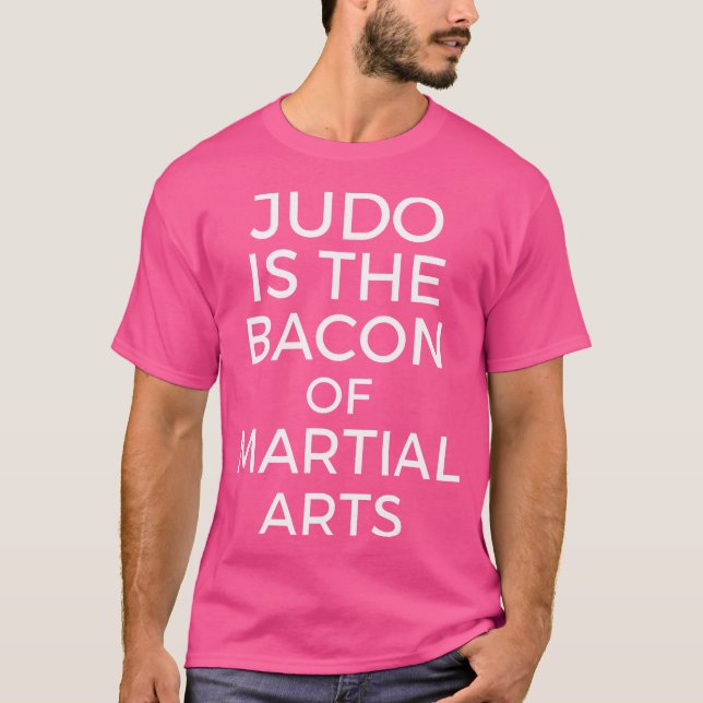 Camiseta Judo Es El Baco De Las Artes Marciales Gracioso Ju (Anverso)