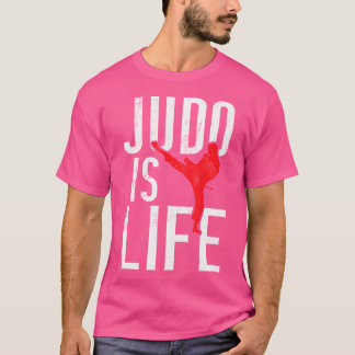 Camiseta Judo es la vida judo