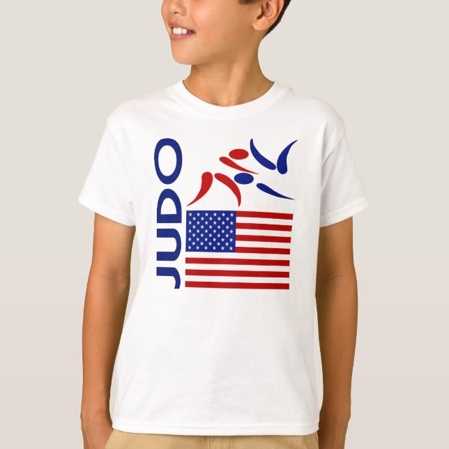 Camiseta Judo Estados Unidos (Anverso)