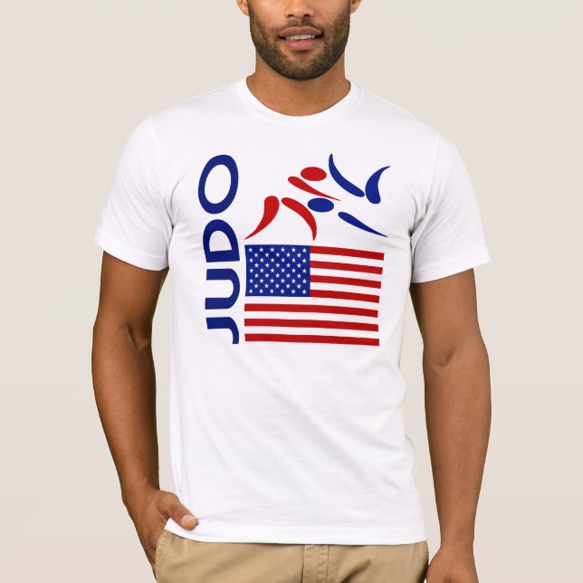 Camiseta Judo Estados Unidos (Anverso)