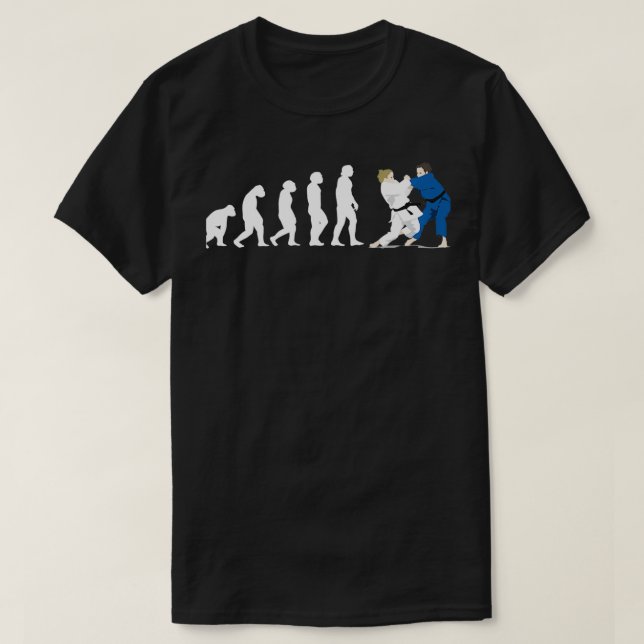 Camiseta JUDO EVOLUCIÓN JUDO Judoka MUJERES JUDO artes marc (Diseño del anverso)