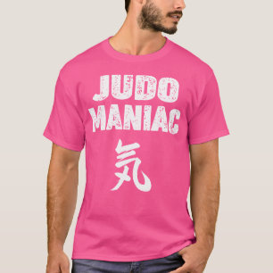 Camiseta Judo Gracioso 'Judo Maniac' Para Los Amantes Del J