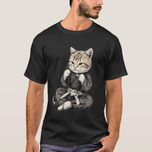 Camiseta Judo Hombres, Mujeres y Niños Cat Judoka