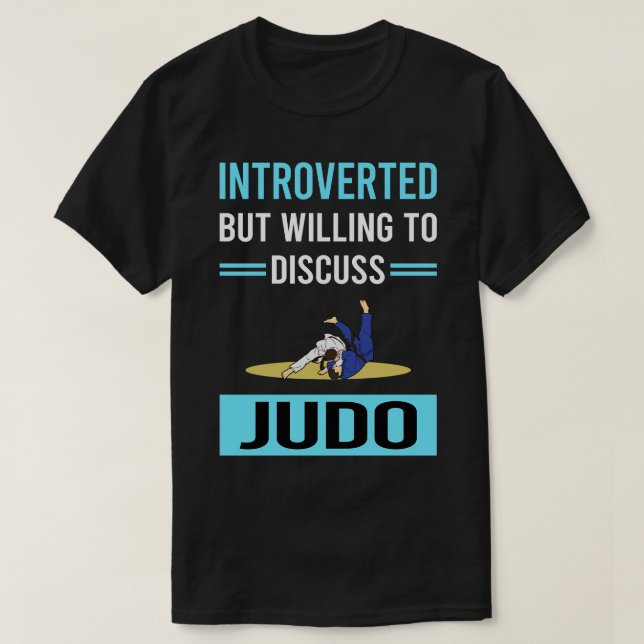 Camiseta Judo introvertido (Diseño del anverso)