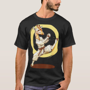 Camiseta Judo Jirafa Naturaleza Kickboxing Taekwondo Artes