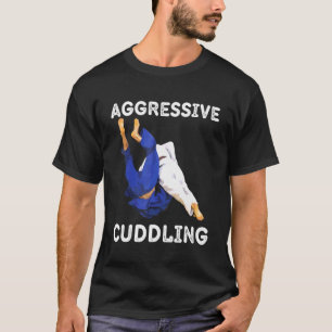 Camiseta Judo Jiu Jitsu Bjj Mma agresiva de acoso