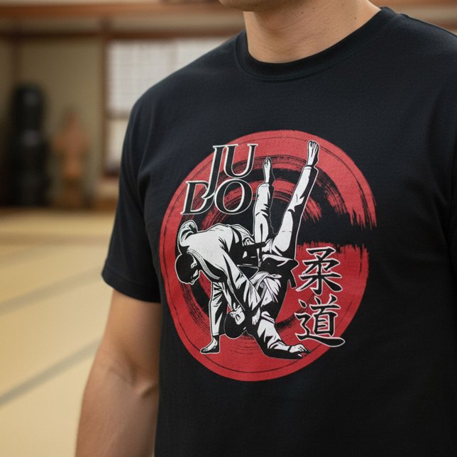Camiseta Judo Kanji and Rising Sun Throw - Martial Arts  (Subido por el creador)