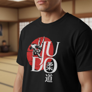 Camiseta Judo -Kanji, Sol Naciente