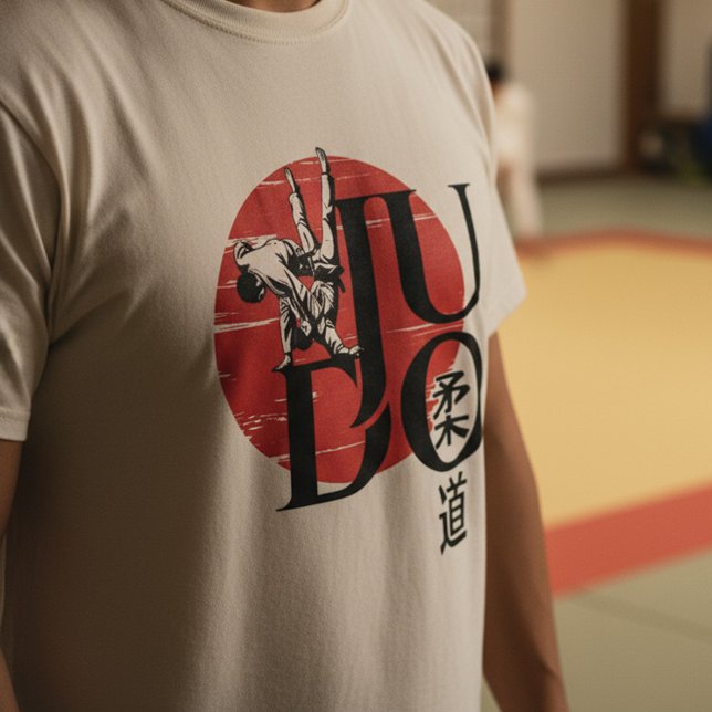 Camiseta Judo -Kanji, Sol Naciente (Subido por el creador)