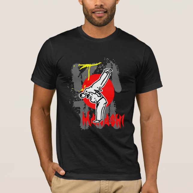 Camiseta judo kata mawashi (Anverso)