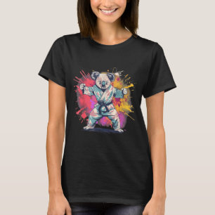 Camiseta Judo Koala Naturaleza Kickboxing Taekwondo Artes M