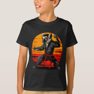 Camiseta Judo Lémur Naturaleza Kickboxing Taekwondo Artes M
