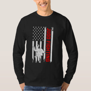 Camiseta Judo luchando contra el judo de artes marciales de
