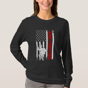 Camiseta Judo luchando contra el judo de artes marciales de