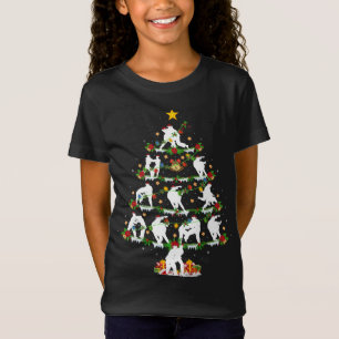 Camiseta Judo Martial Art Lover Xmas Iluminando Judo Christ