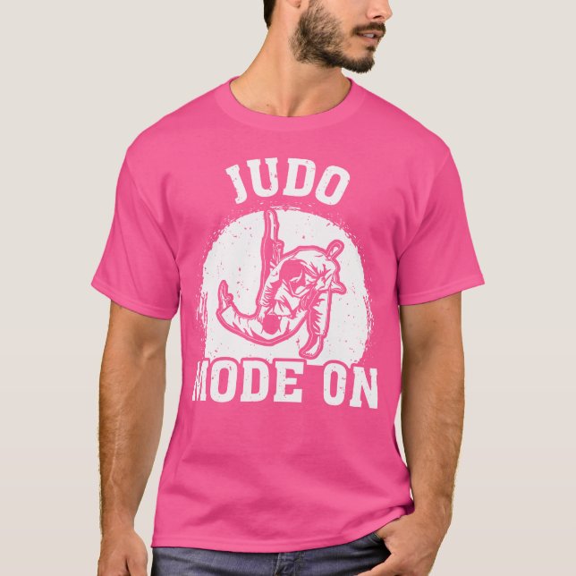 Camiseta Judo Mode On Funny Judo Fighter (Anverso)