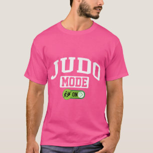 Camiseta Judo Mode On - Funny Martial Arts Kung Fu Judo Fig