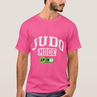 Camiseta Judo Mode On - Funny Martial Arts Kung Fu Judo Fig