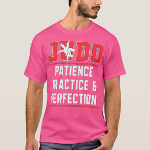 Camiseta Judo Patience Practice Karate Sport Judoka Fighter
