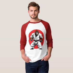 Camiseta Judo por Muscular Orangutan