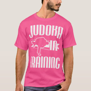 Camiseta Judoka En Entrenamiento Del Judo De Arte Marcial