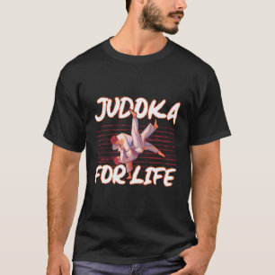 Camiseta Judoka Por Vida Judo Atleta Marcial