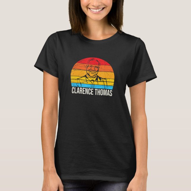 Camiseta Jueces Clarence Thomas Vintage (Anverso)