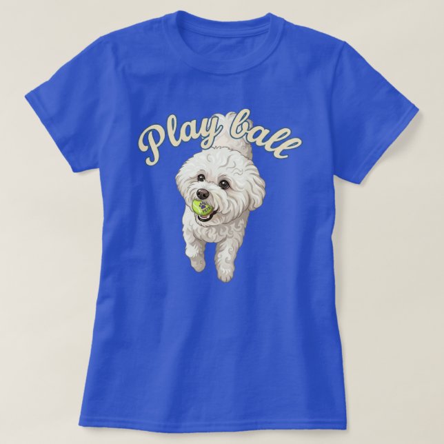 Camiseta Juega a la pelota (Diseño del anverso)