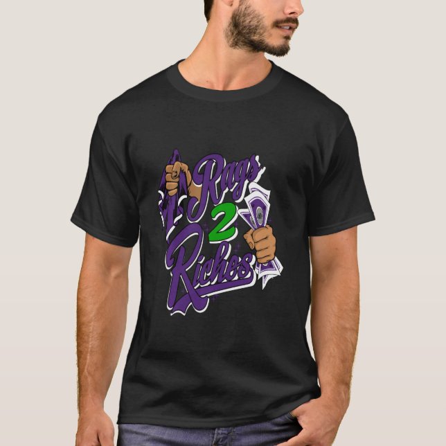 Camiseta Juega a los tees Purple13s para que coincidan con  (Anverso)