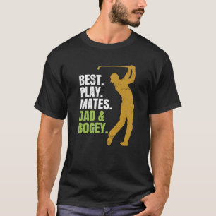 Camiseta Juega al golf. Los mejores compañeros de juego. Pa