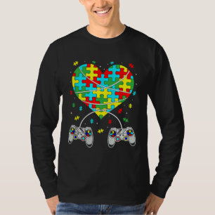 Camiseta Juega Autismo Juega Autismo Conciencia Mes Día Hom