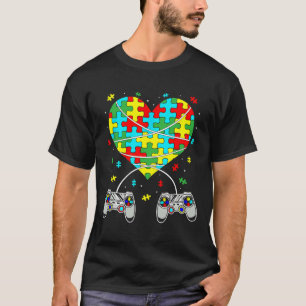 Camiseta Juega Autismo Juega Autismo Conciencia Mes Día Hom