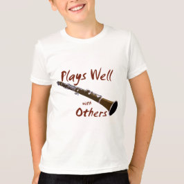 Camiseta Juega bien con otros Clarinet