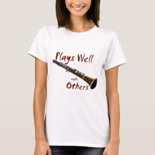 Camiseta Juega bien con otros Clarinet