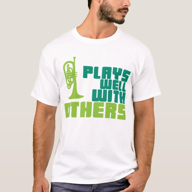 Camiseta Juega bien con otros - Mellophone (Anverso)