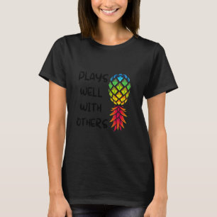 Camiseta Juega Bien Con Otros Swinger Lifestyle Naughty A