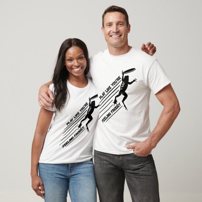 Camiseta Juega Como Si Te Sintieras Ranas (Unisexo)