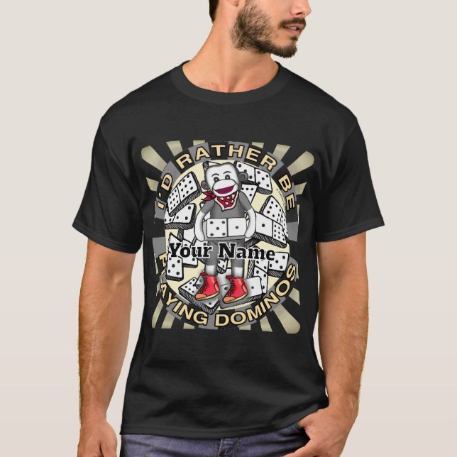Camiseta Juega Dominó   (Anverso)
