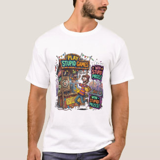 Camiseta Juega Juegos Estúpidos Gana Premios Estúpidos Dive