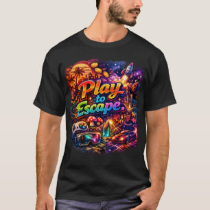 CAMISETA "JUEGA PARA ESCAPAR"