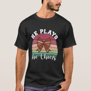 Camiseta Juega Que Aplaude A La Coqueta Retro Bow Funny Foo