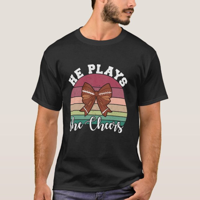 Camiseta Juega Que Aplaude A La Coqueta Retro Bow Funny Foo (Anverso)