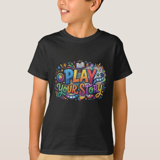 Camiseta Juega Tu Historia (Anverso)