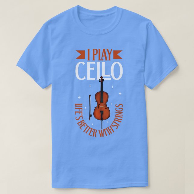 Camiseta Juego a Cello 1 (Diseño del anverso)