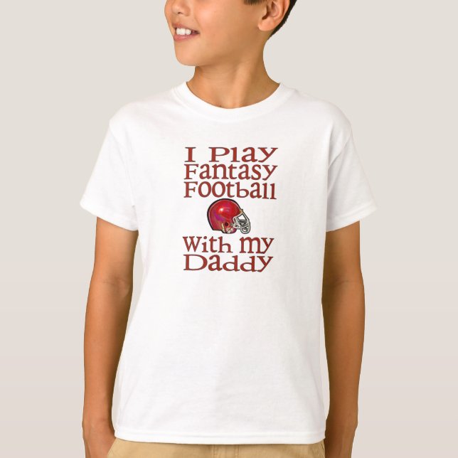 Camiseta Juego a fútbol de la fantasía con el papá (Anverso)