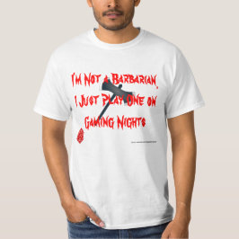 Camiseta Juego a un bárbaro