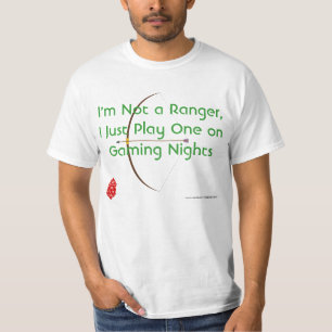 Camiseta Juego a un guardabosques (el tiro al arco)