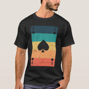 Camiseta Juego Ace of Poker o Skat Card