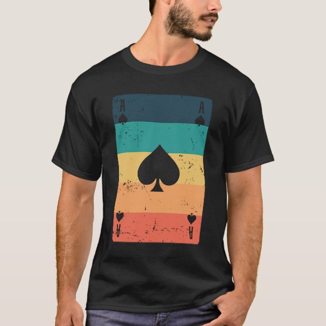 Camiseta Juego Ace of Poker o Skat Card (Anverso)